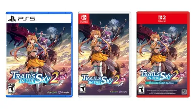 官方产品图:PlayStation 5、Nintendo Switch 与 Nintendo Switch 2 三个实体版包装盒